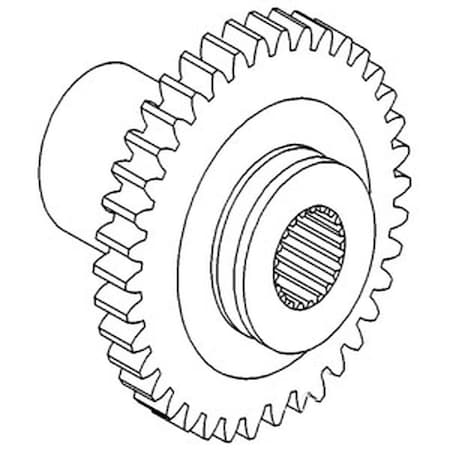 Aftermarket PTO Gear Fits Massey Ferguson 20 20C 20D 230 231 235 240 240P 245 532906M4